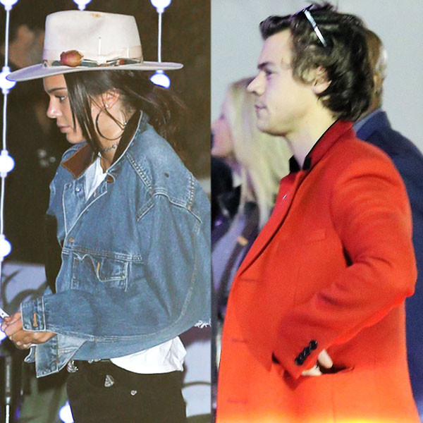 Harry Styles wears fedora to dinner in Los Angeles