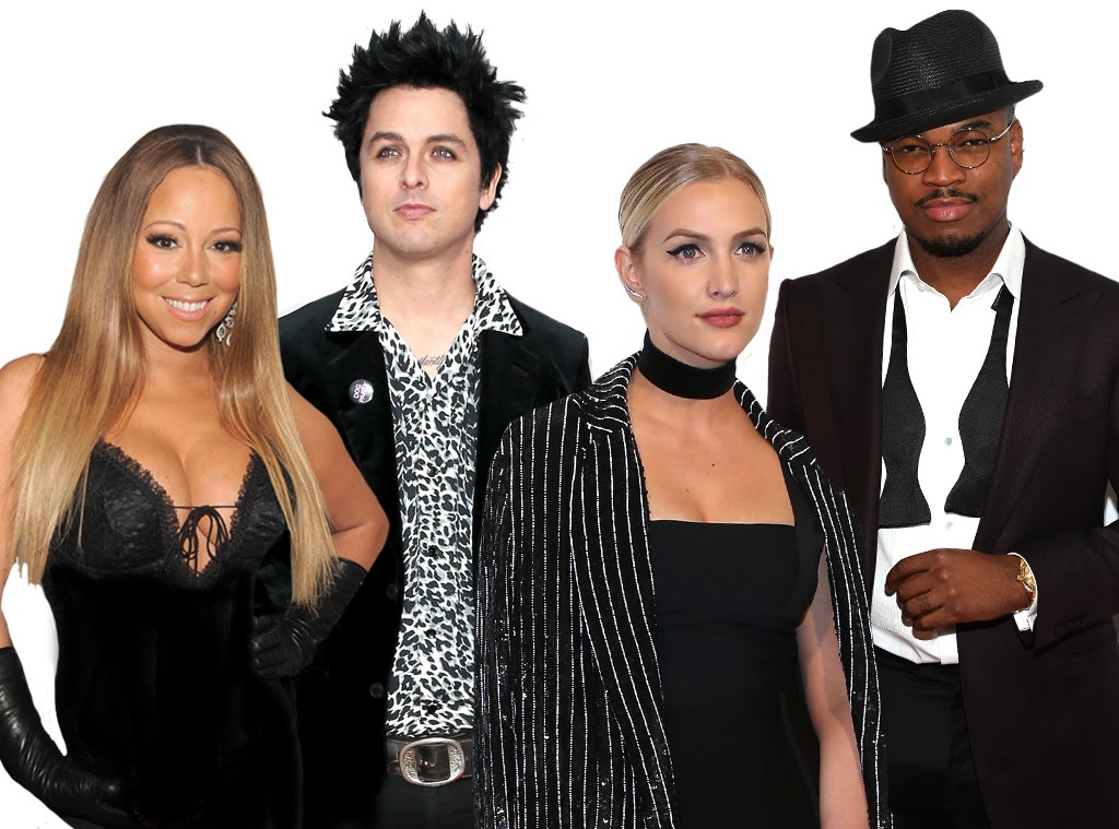 Mariah Carey, Ashlee Simpson, Ne-yo, Billie Joel Armstrong