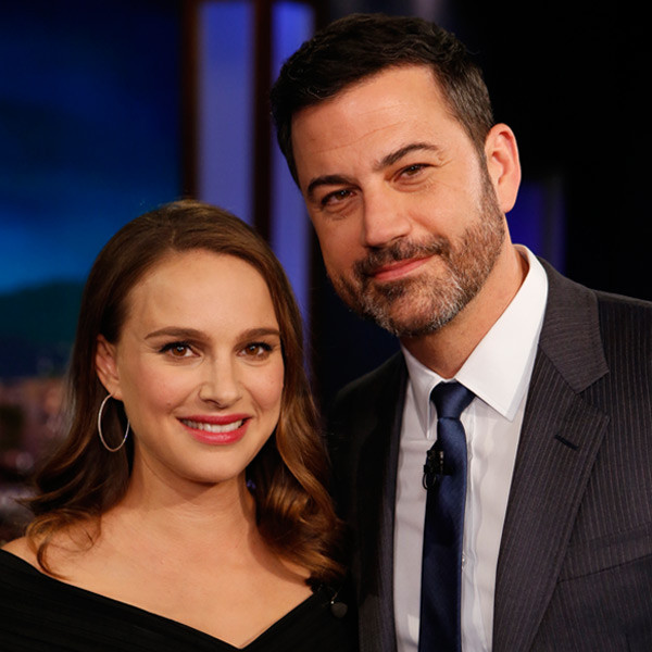 Jimmy Kimmel Offers to Deliver Natalie Portman's Baby at the 2017