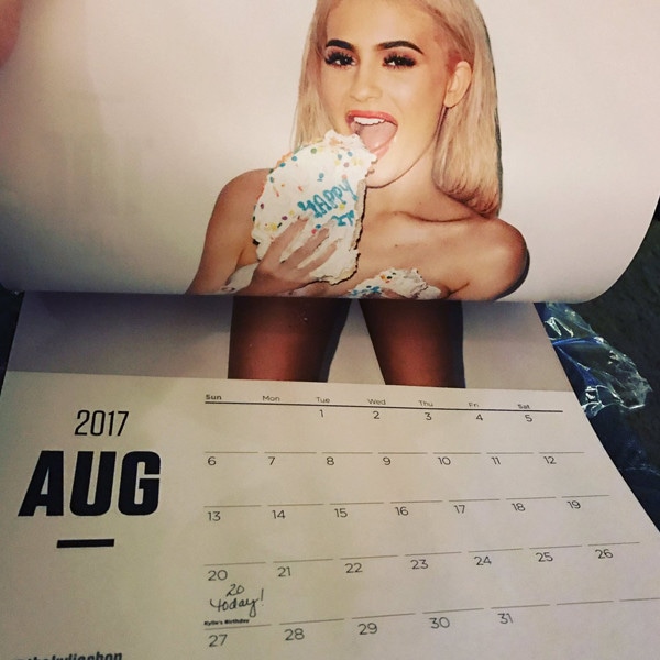 Kylie Jenner, 2017 Calendar