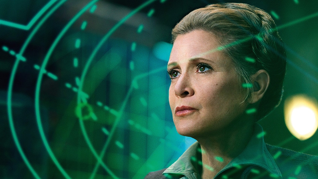 Carrie Fisher, Star Wars, The Force Awakens