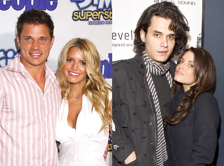 Post-Break Up Looks, Nick Lachey, John Mayer, Jessica Simpson
