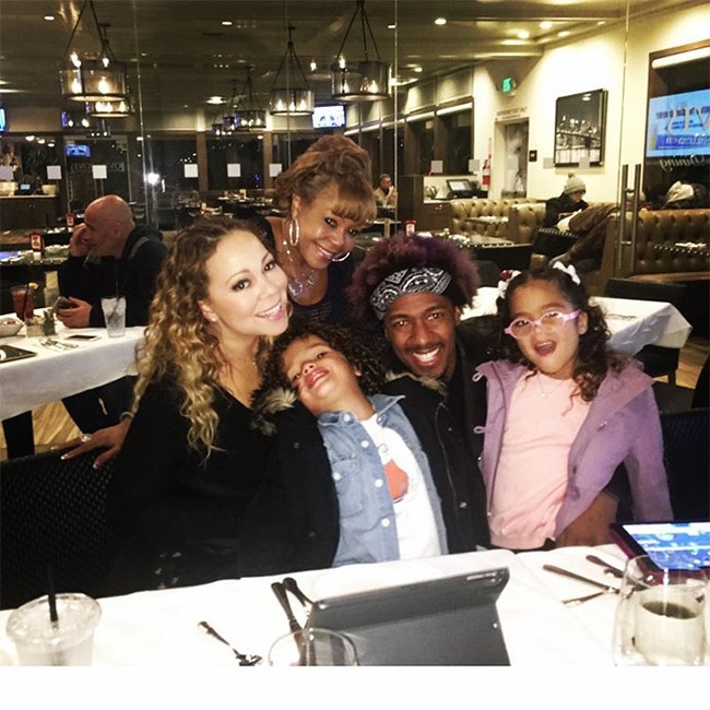 Mariah Carey & Nick Cannon Have Dinner With Twins After Turmoil