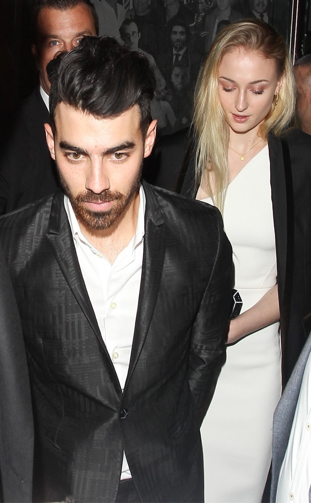Sophie Turner Plays Coy Over Joe Jonas Relationship at the Golden Globes 