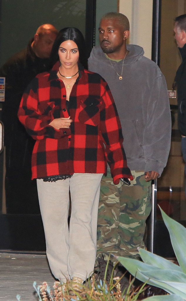 Kanye west deals plaid shirt