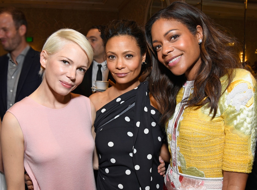 Michelle Williams, Thandie Newton & Naomie Harris from Golden Globes