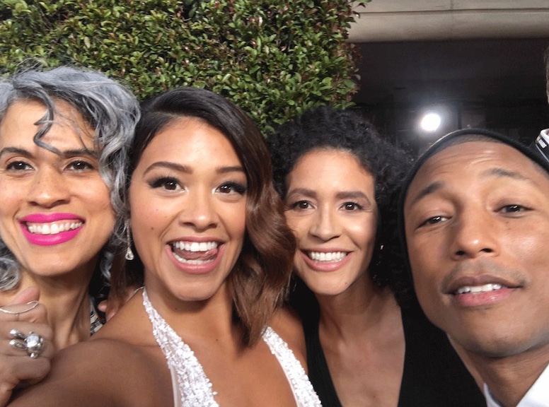 Gina Rodriguez, Golden Globes 2017, Instagram