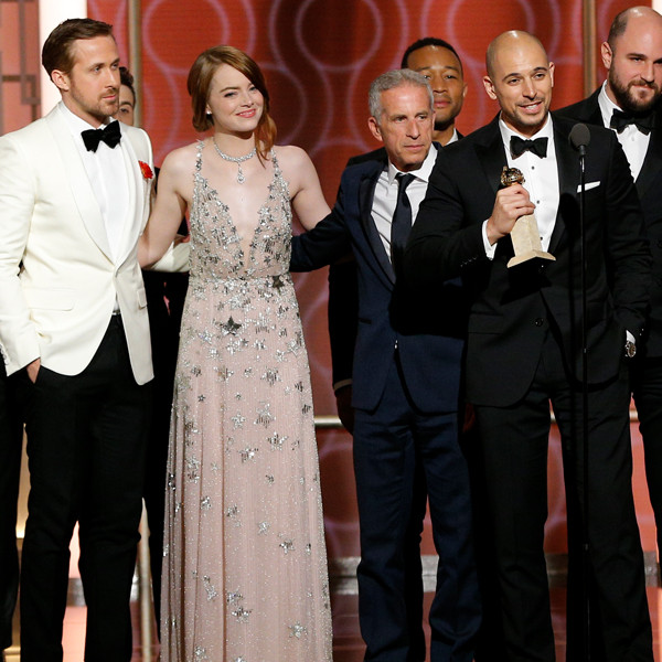 La La Land Sweeps With Best Movie, Musical or Comedy, Win