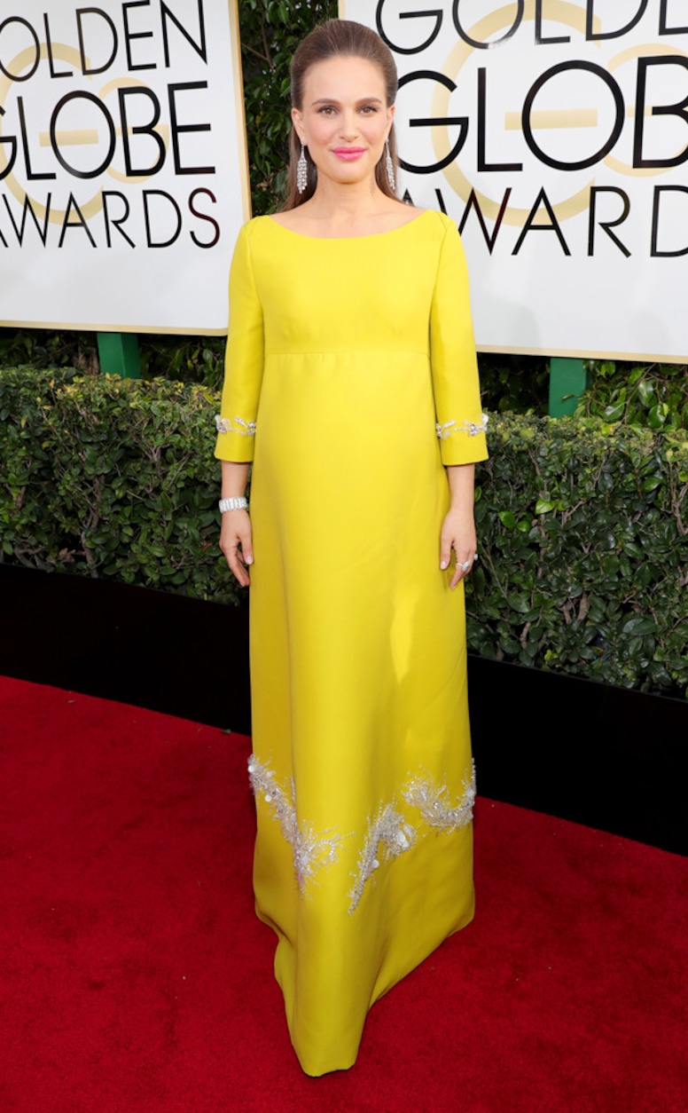 Natalie Portman, 2017 Golden Globes, Arrivals