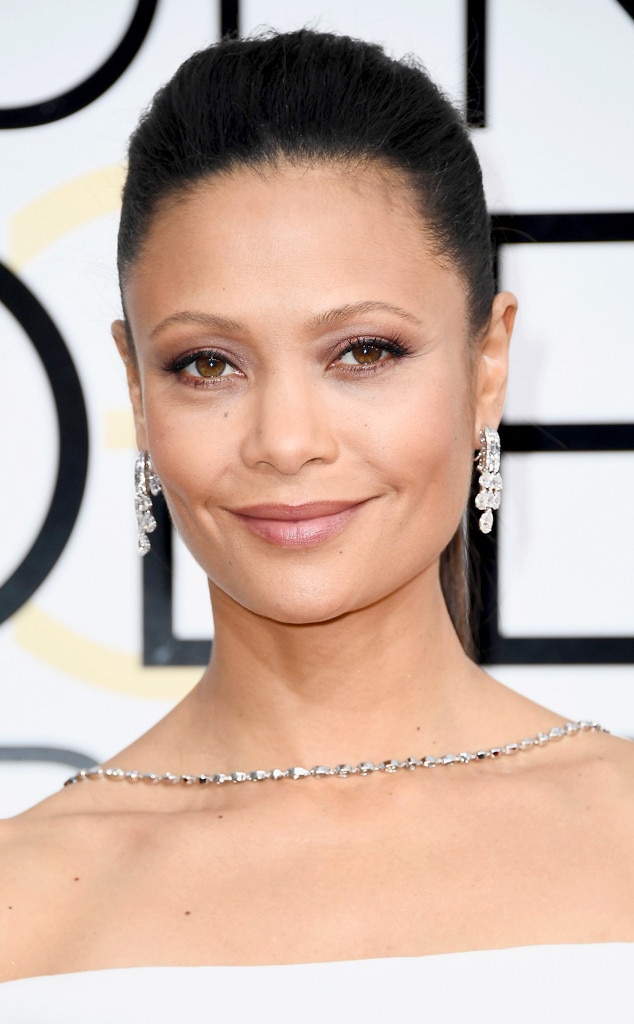 Thandie Newton from 2017 Golden Globes' Best Beauty Looks | E! News