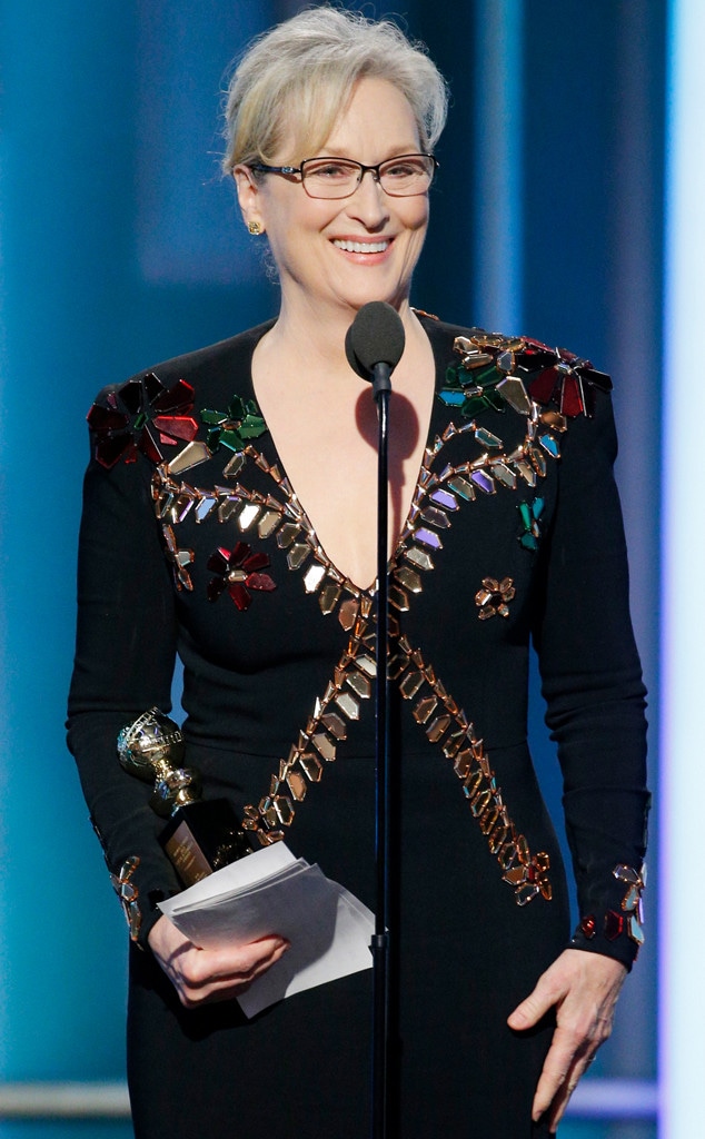 Meryl Streep, 2017 Golden Globes, Cecil B. DeMille Award
