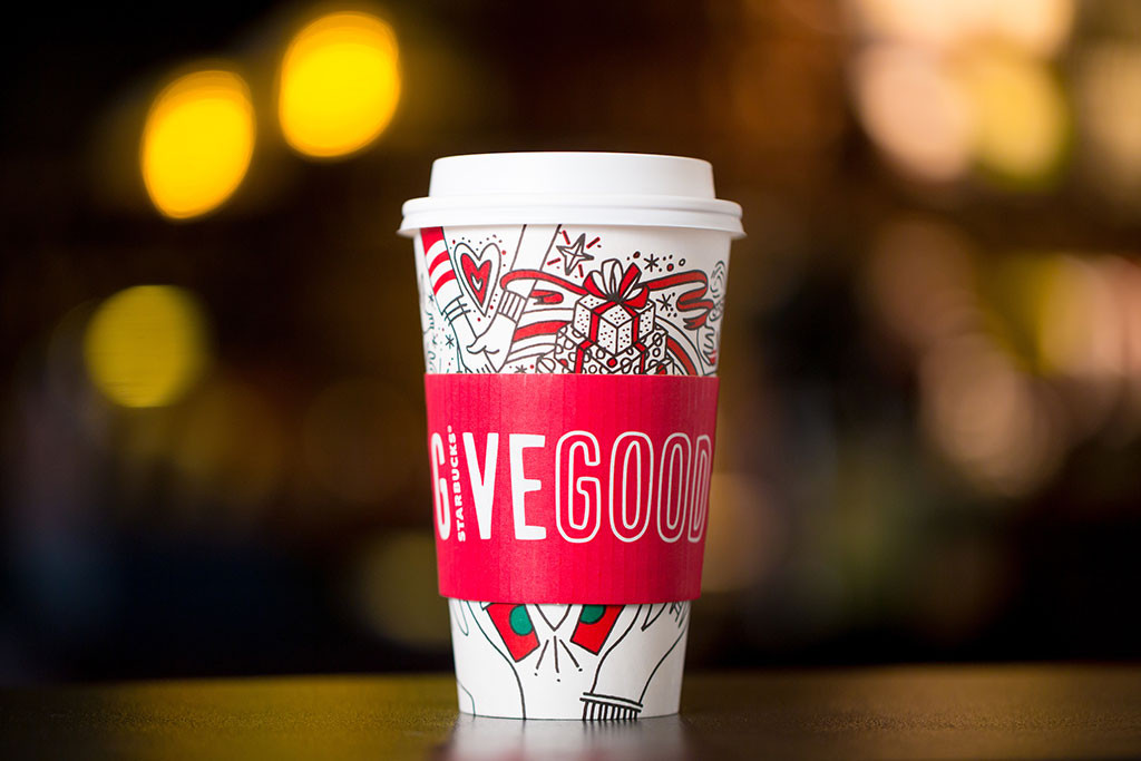 People Are Saying Starbucks' New Holiday Cup Is Totally Gay