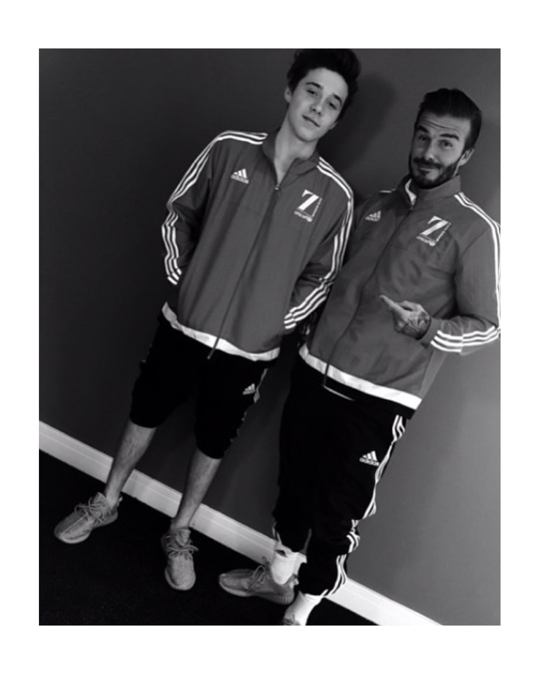 Photos from Every Time David and Brooklyn Beckham Were Twinning