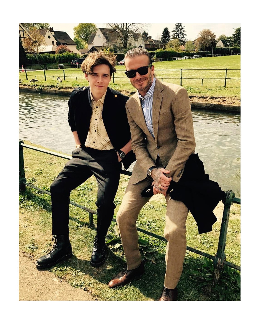 ESC: David Beckham, Brooklyn Beckham