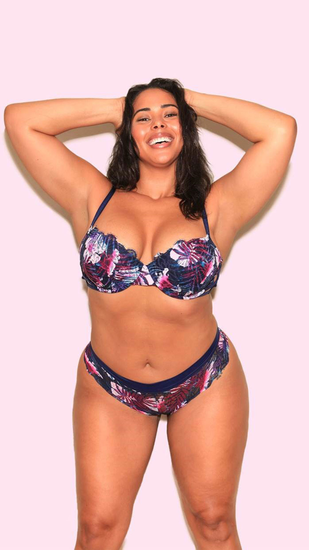 Plus-Size' Model Posts Side-by-Side Pics With Victoria's Secret Ads