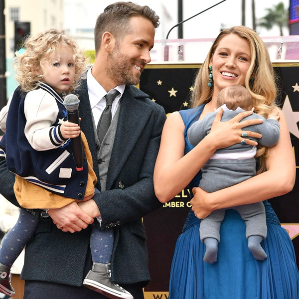 Ryan Reynolds, Blake Lively pose for heartwarming family photos at
