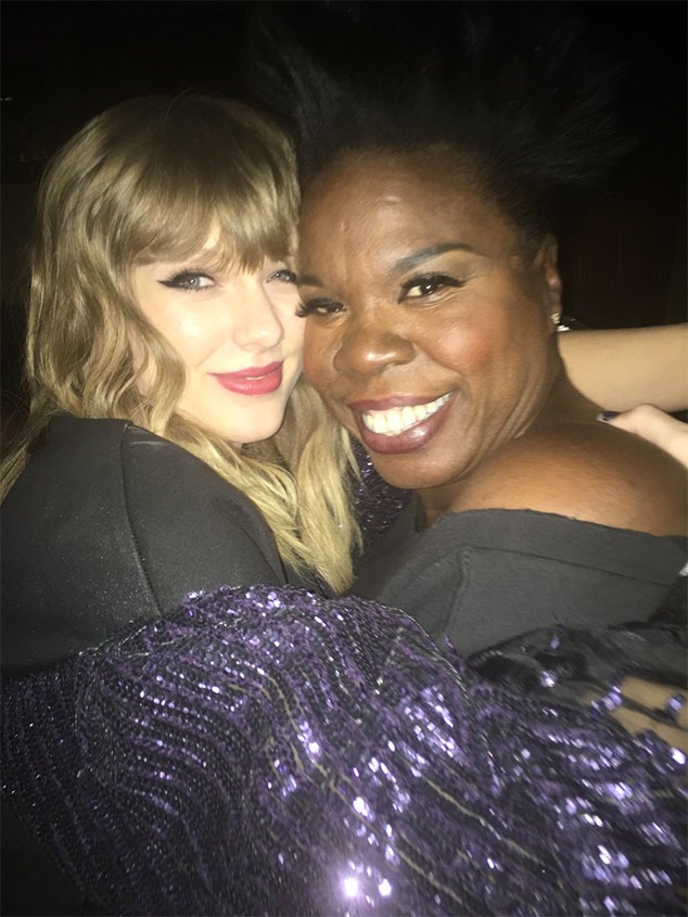 Taylor Swift Attends SNL After-Party and Takes Selfie With Leslie Jones