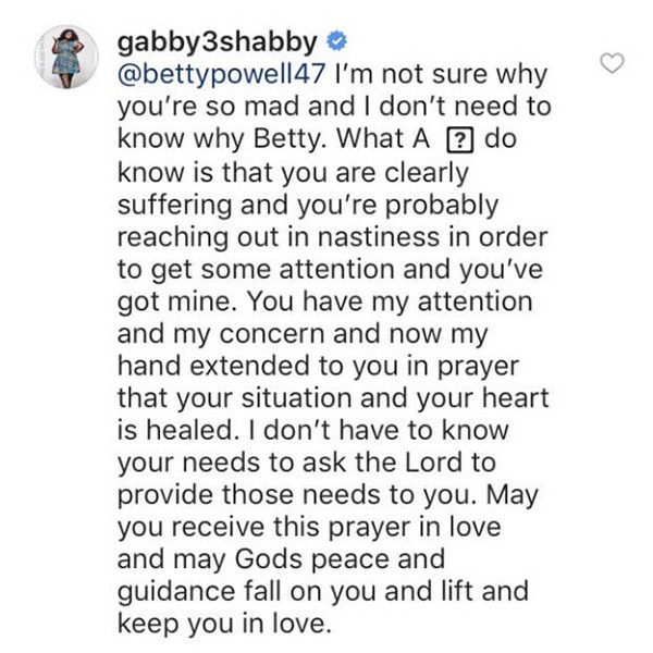 Gabourey Sidibe Responds to an Instagram Troll With Grace ... Gabourey Sidibe Responds to an Instagram Troll With Grace ... - 600 x 600 jpeg 50kB