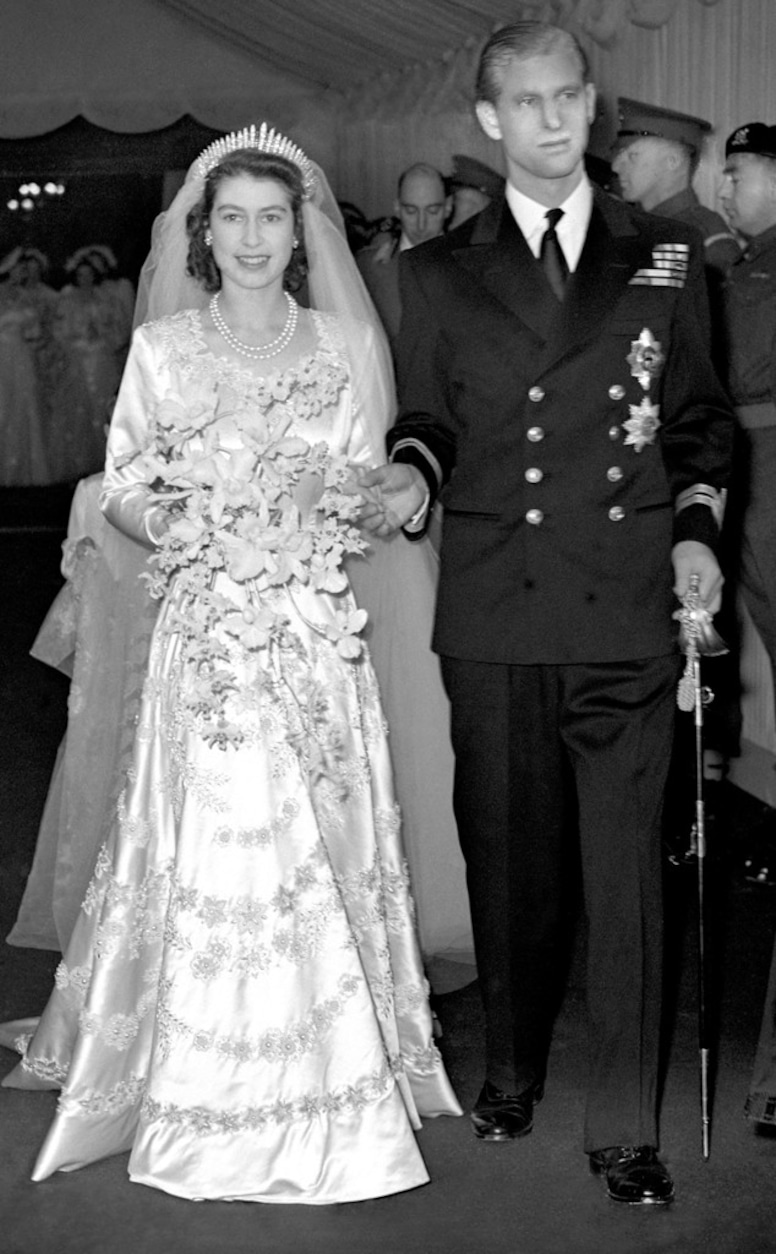 Queen Elizabeth, Prince Philip, Wedding 1947, Widget, Life in Pictures