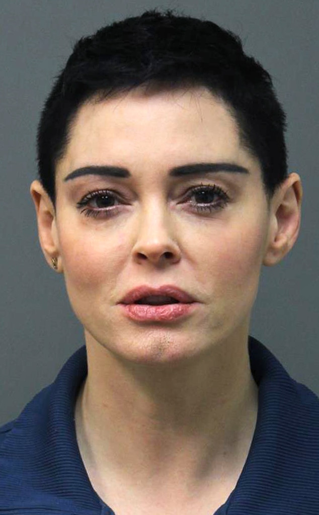 Rose McGowan, Mug Shot