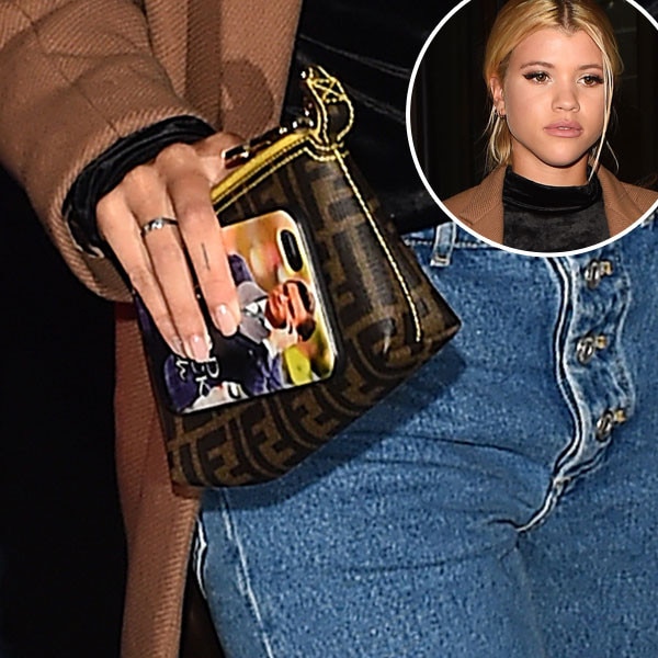 Sofia Richie Has Scott Disick on Her Phone Case