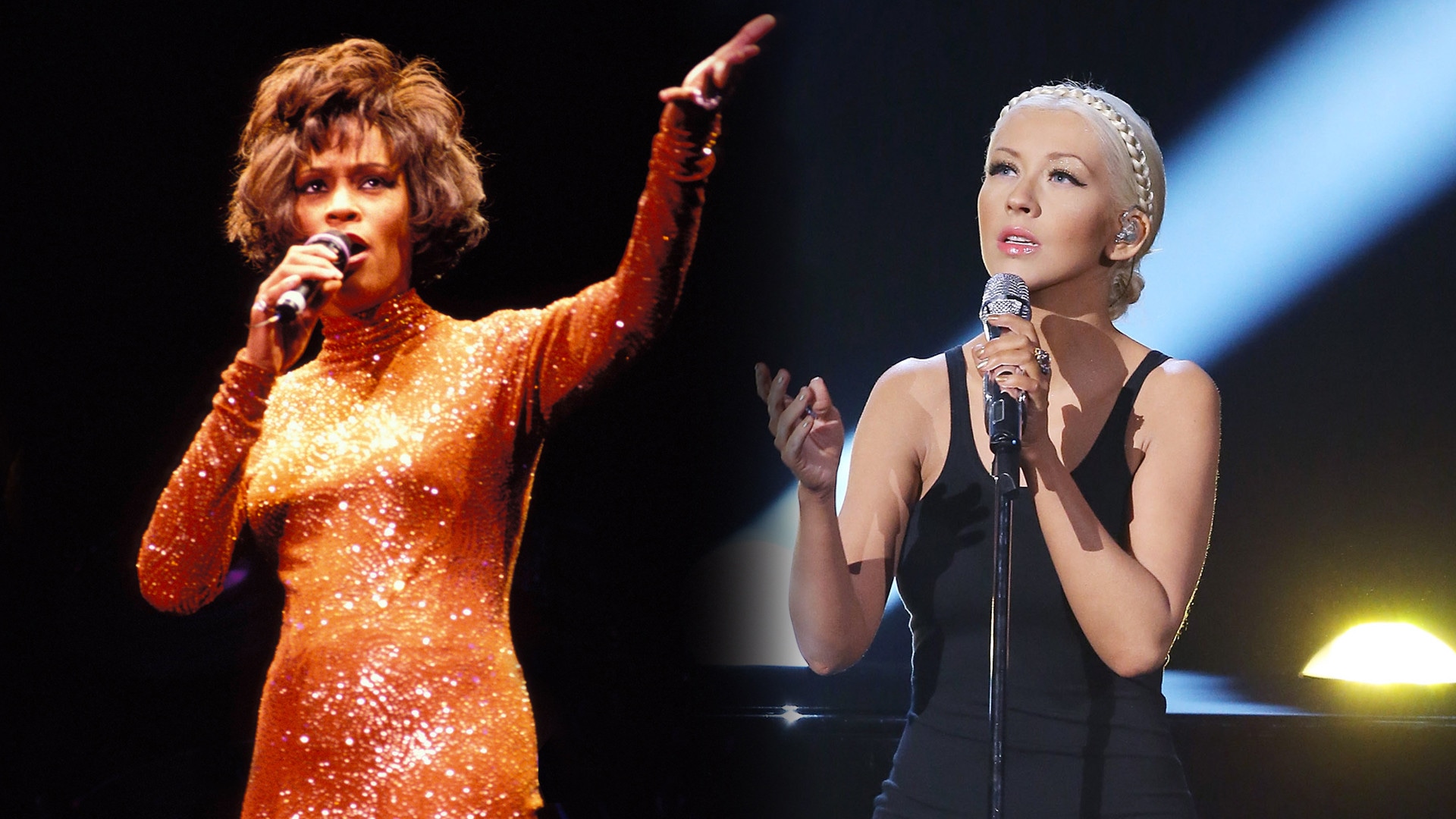 Christina Aguilera, Whitney Houston