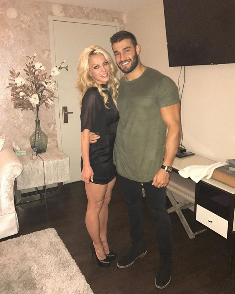 Sam Asghari Celebrates He & Britney Spears' First Year Of Marriage
