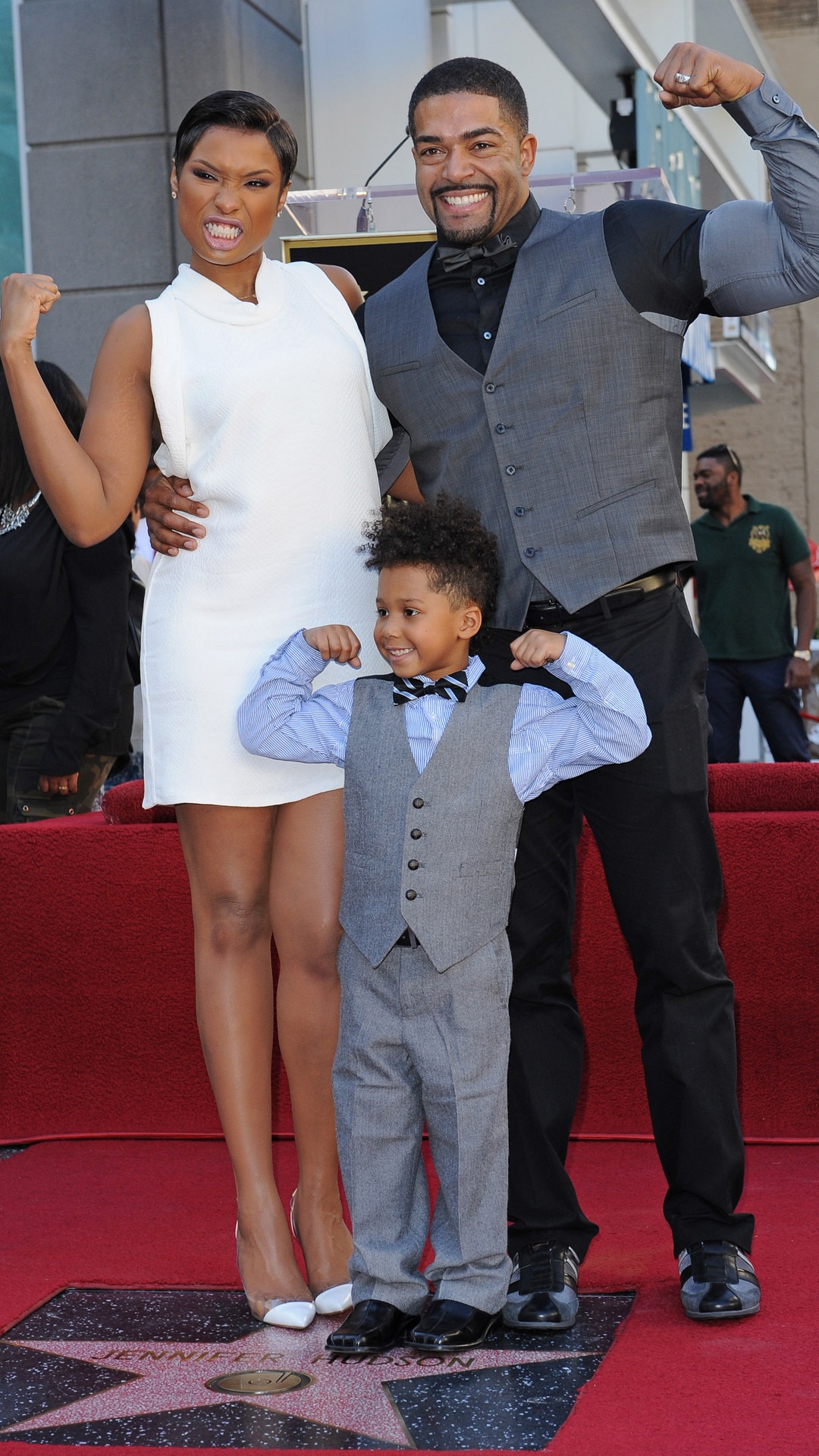 2013 Walk of Fame Ceremony from Jennifer Hudson and David Otunga A