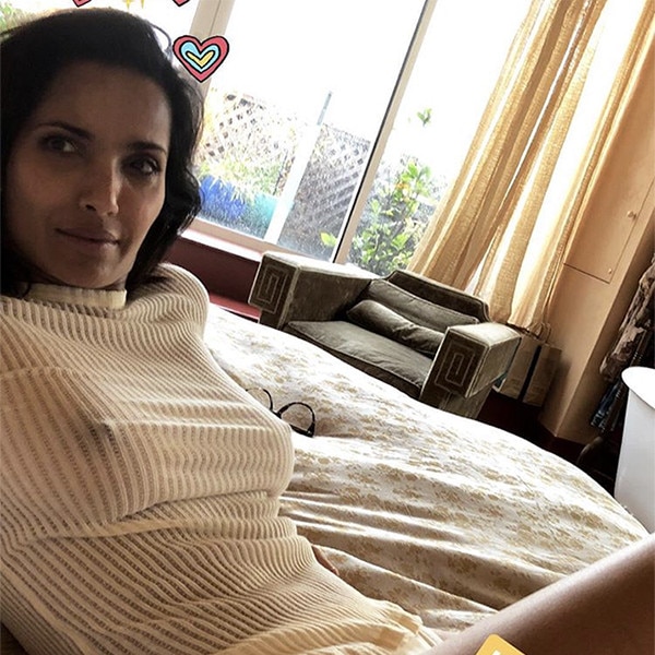 Padma Lakshmi Shows Her Stretch Marks in a Racy Selfie