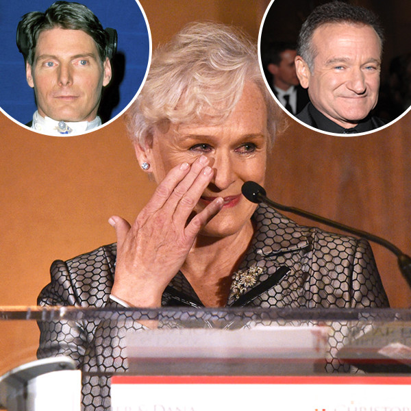 Glenn Close Says Christopher Reeve Could Have Saved Robin Williams - E