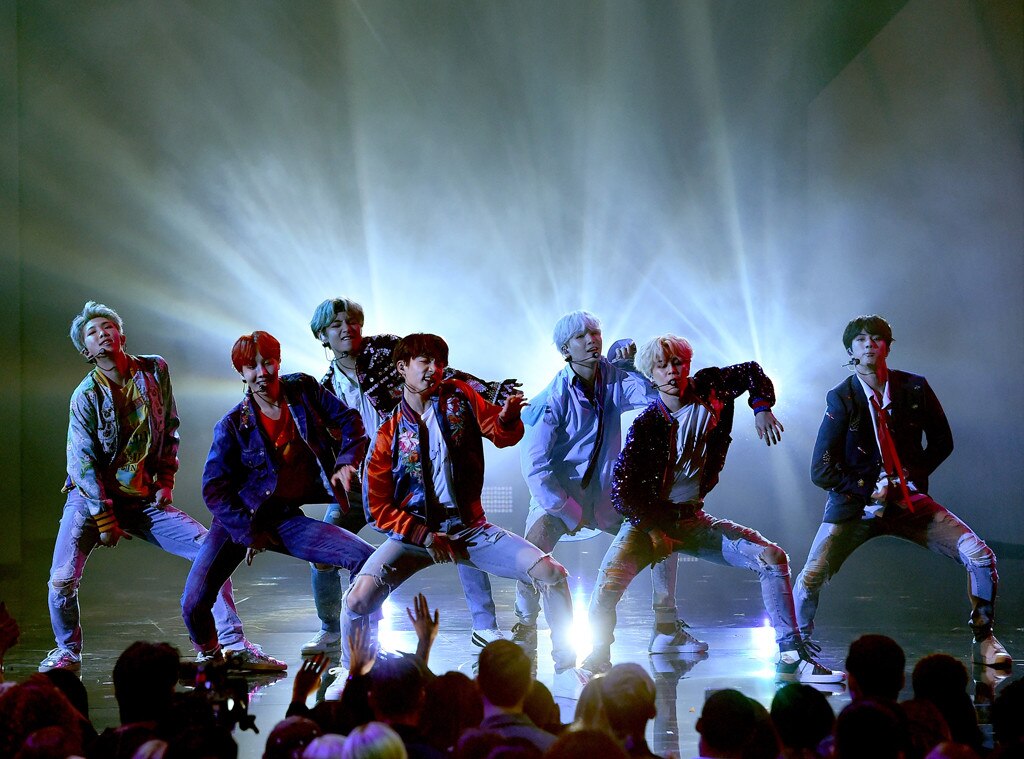 BTS Brings Down the House at the 2017 AMAs  E! News