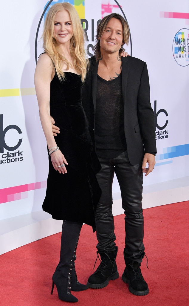 Nicole Kidman and Keith Urban from Best American Music Awards Couples