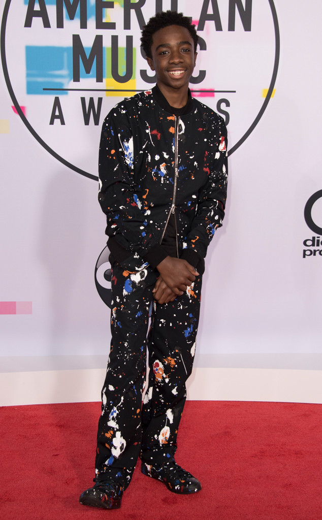 Caleb McLaughlin from 2017 American Music Awards: Red Carpet Fashion ...