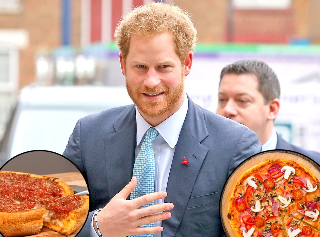 Prince Harry, Deep Dish Pizza, Thin Crust Pizza