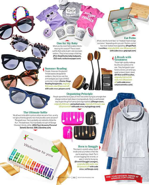 How Much Would All Items On Oprah S Favorite Things 17 List Cost E Online Ca