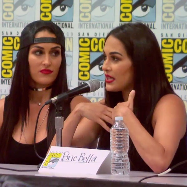 Nikki and Brie Debut WWE Superstar Barbie Dolls at Comic Con