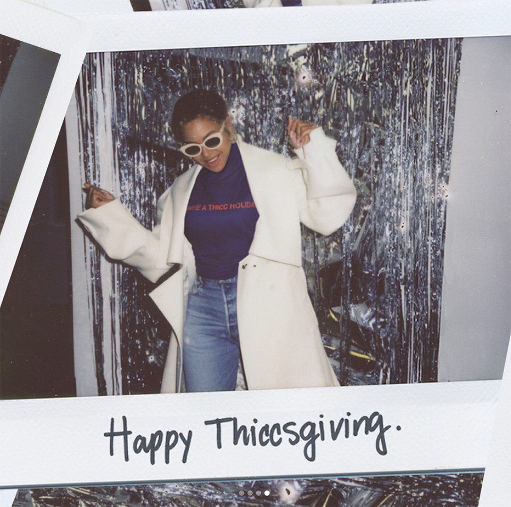 Beyonce, Thanksgiving 2017