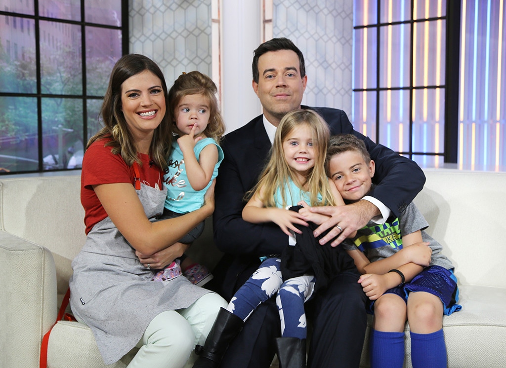 Siri Daly, London Rose, Carson Daly, Etta Jones, Jackson James