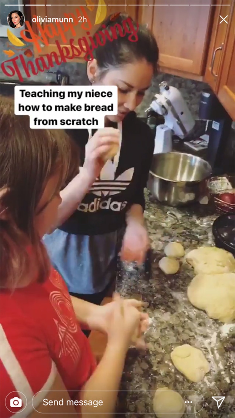 Olivia Mun, Thanksgiving 2017