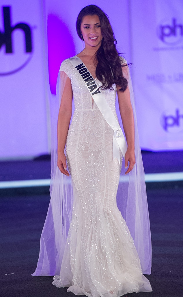 Miss Norway from Miss Universe 2017 Evening Gown Competition E! News