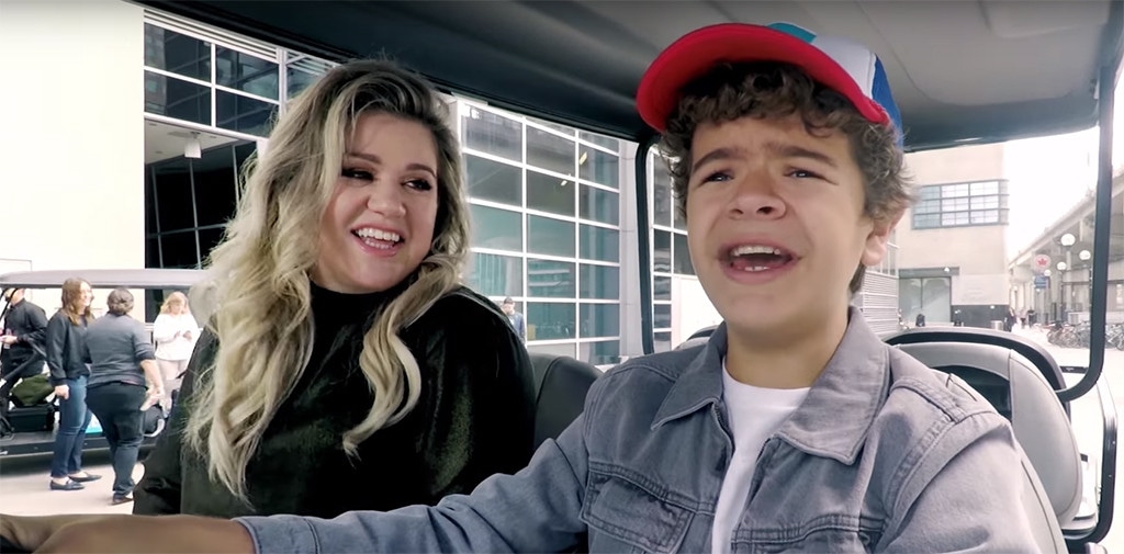 Kelly Clarkson, Gaten Matarazzo, Stranger Things, WE Day 2017