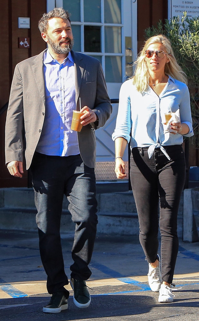 Ben Affleck, Lindsay Shookus, Brentwood Country Mart