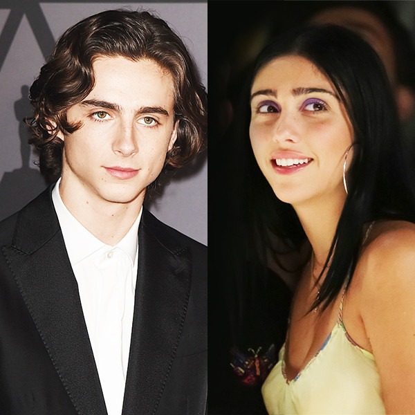 Timothée Chalamet Blushes Over Romance With Madonna's Daughter | E! News