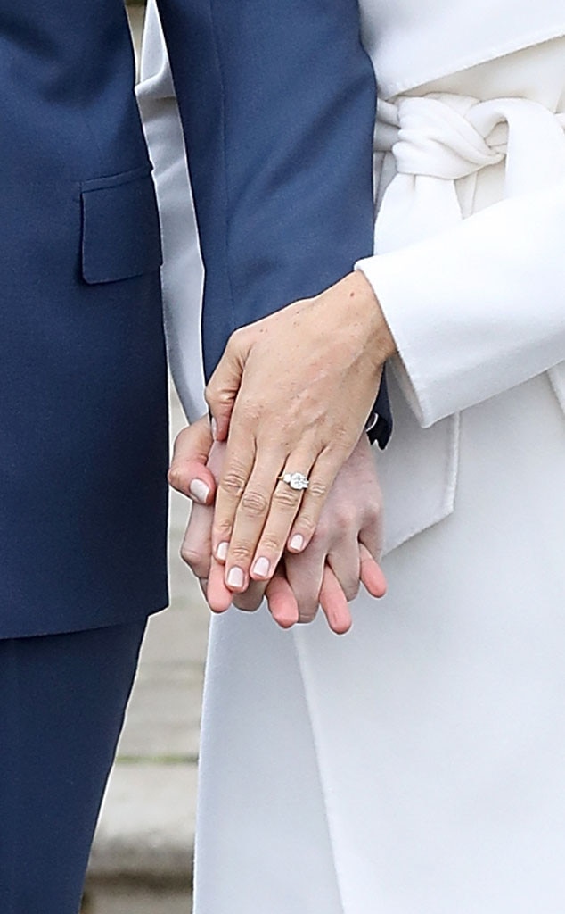 What did Meghan Markle do to her engagement ring? - Quora