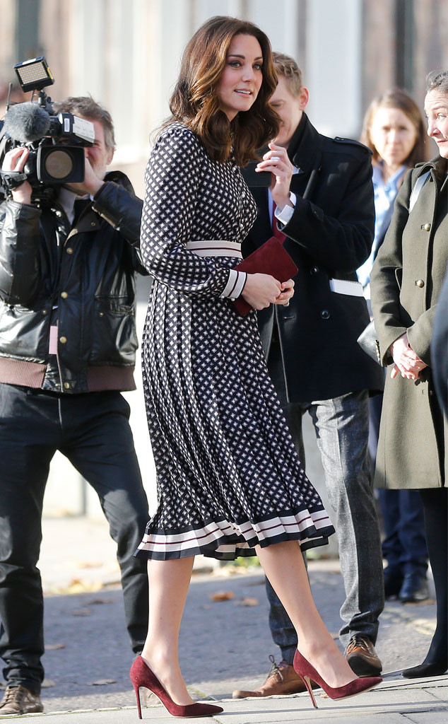 Pretty in Patterns from Kate Middleton's Third Pregnancy Style | E! News