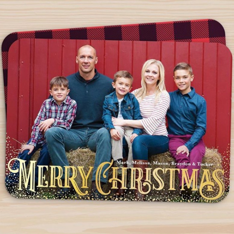 Melissa Joan Hart, Christmas Cards 2017