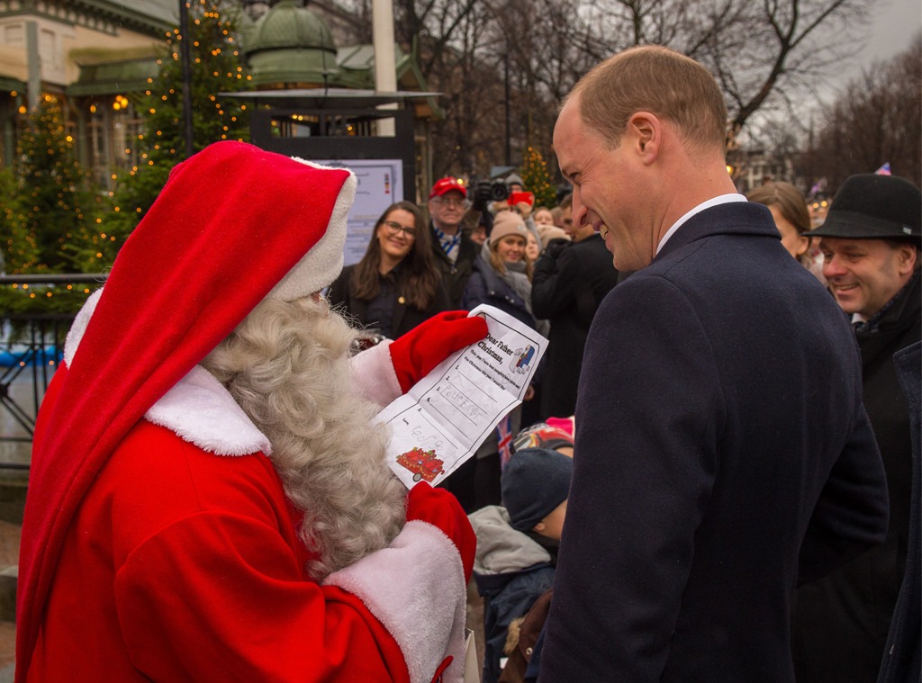 Prince William, Santa Claus