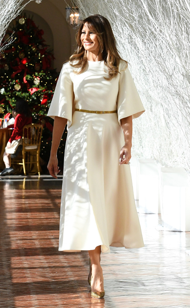 Melania Trump Is a White Christmas Incarnate & More Best Dressed Stars