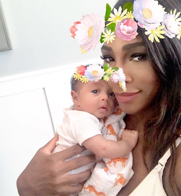 Serena Williams, Baby, Daughter, Alexis Olympia, Alexis Ohanian, Snapchat