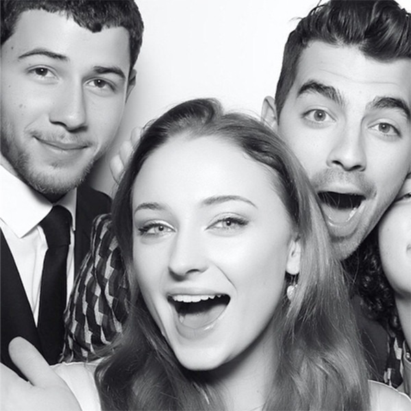 Sophie Turner, Joe Jonas, Nick Jonas, Frankie Jonas, Kevin Jonas, Danielle Jonas, Engagement Party